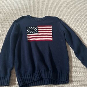 American flag sweater